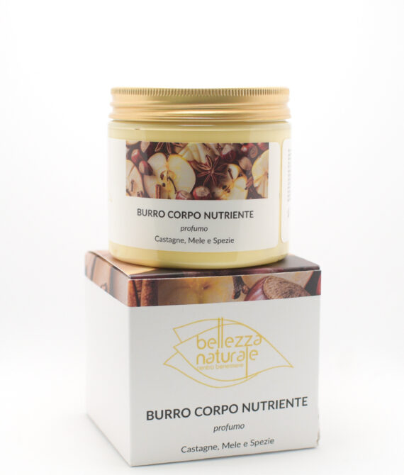 BURRO CORPO CASTAGNE, MELE E SPEZIE